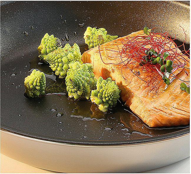 Actual product image Spring Servierpfanne XL hoch (28 cm, Frying pan, Stainless steel)