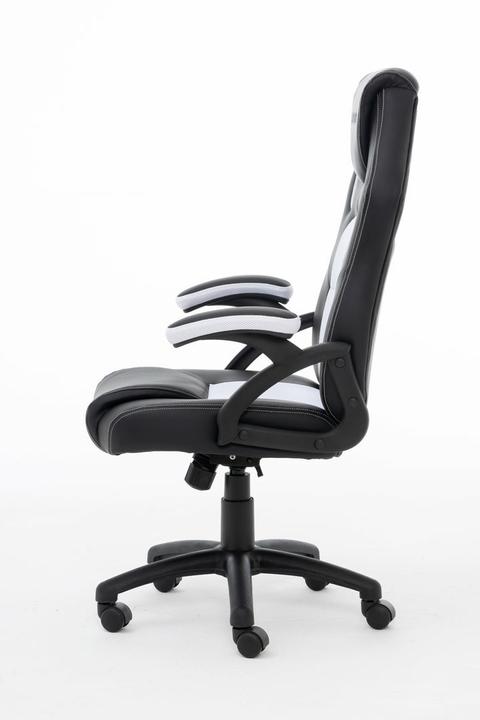 Actual product image Raptor Gaming Chair GS-40 PU + fabric black/white