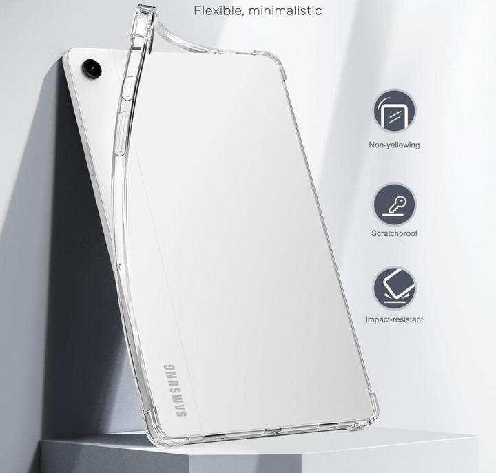 Produktbild Screenguard Samsung Galaxy Tab A9 Hülle Crystal Soft Airbag Bumper (Galaxy Tab A9)