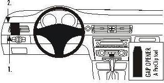 Immagine prodotto Brodit ProClip - Staffa per il montaggio in auto