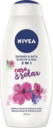 Actual product image NIVEA Care & Relax Shower & Bath (750 ml)