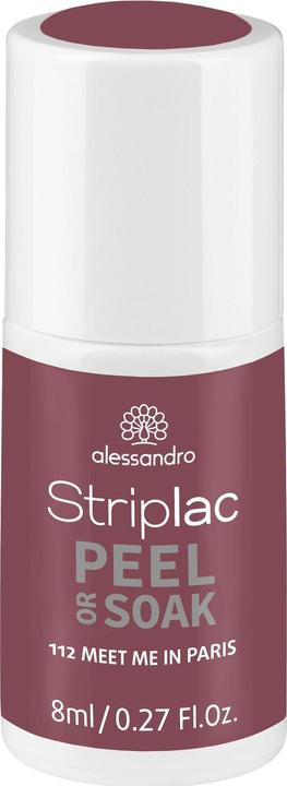 Alessandro Striplac Peel or Soak Meet me in Paris 8 ml (112 Meet me in Paris, Abziehbarer Nagellack)
