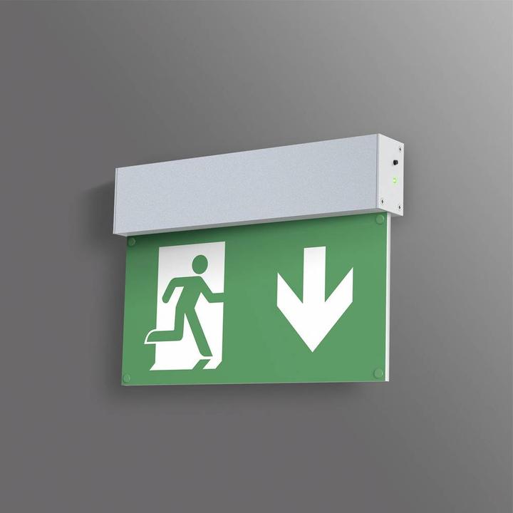 Produktbild B-Safety BR 558 030 Fluchtweg-Notbeleuchtung Wandaufbaumontage