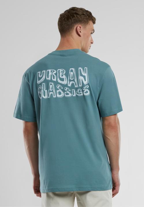 Actual product image Urban Classics UC Shiny Logo Tall Tee - 171109 (XXL)