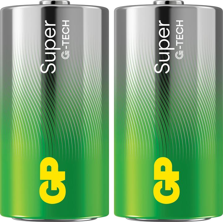 Image du produit GP Batteries Super (2 pcs, C, R14)