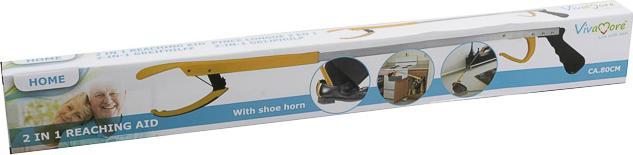 Actual product image Vivamore Reaching aid with shoehorn