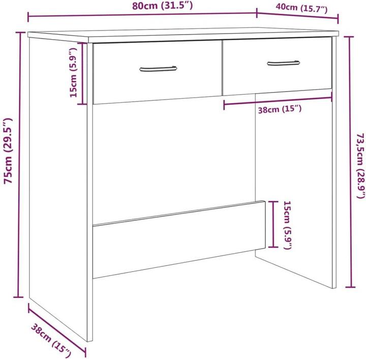 Produktbild VidaXL Maisey (80 x 40 x 75 cm)