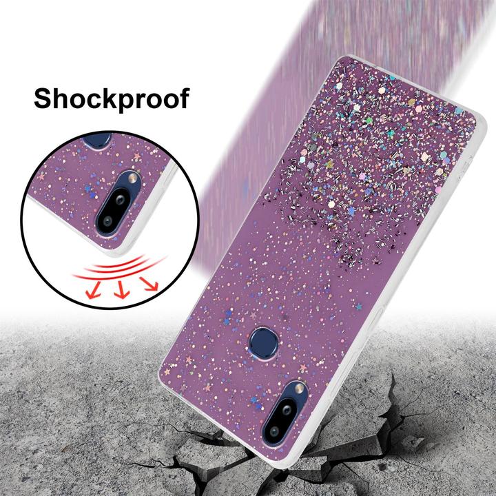 Immagine prodotto Cadorabo Copertura in TPU scintillante (Samsung Galaxy A10s, Samsung Galaxy M01s)