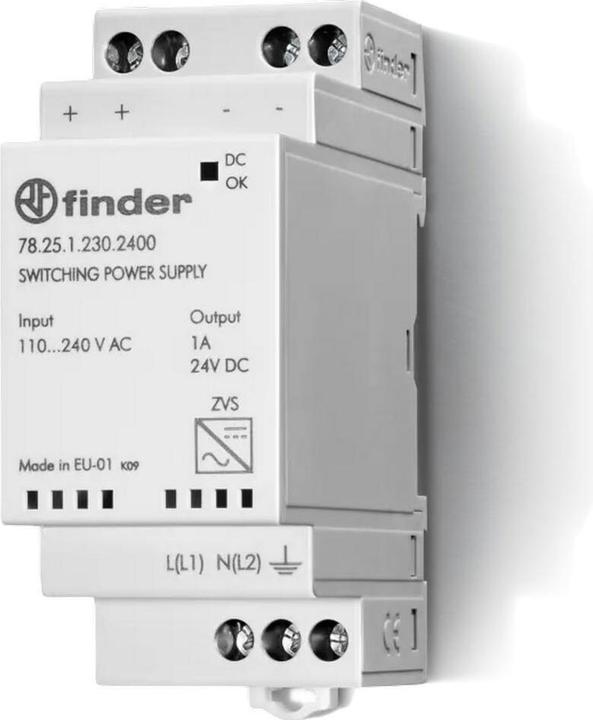 Produktbild Finder Netzteil DIN Serie 78, 25 W, 24 V