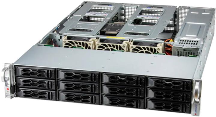 Supermicro Barebone UP SuperServer 2U Single Sockel 4677 SYS-521C-NR - Server-Barebone - Ba