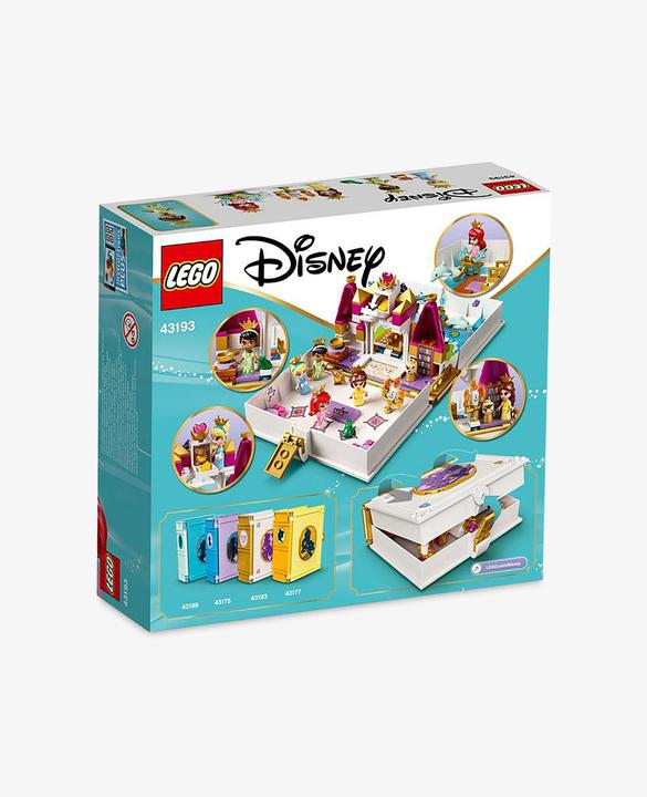 Actual product image LEGO Storybook Adventures with Arielle, Belle, Cinderella and Tiana (43193, LEGO Disney)