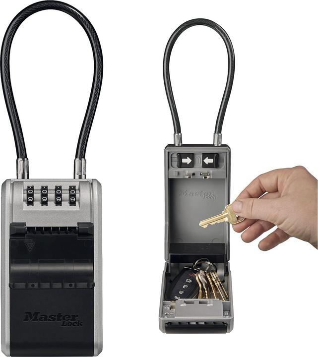 Actual product image Master Lock Key box with removable bracket 5482EURD