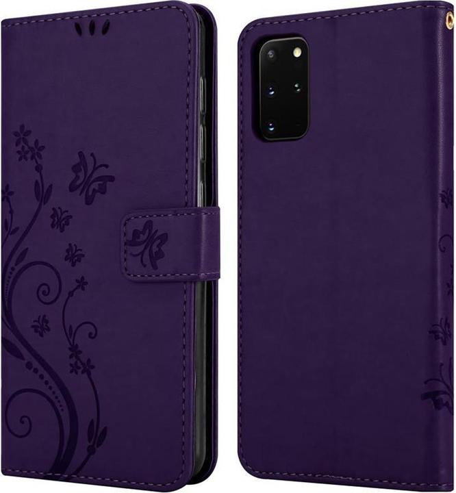 Actual product image Cadorabo Flower Book Cover (Samsung Galaxy S20+)