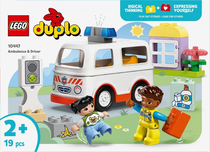 Produktbild LEGO Rettungswagen mit Fahrer (10447)