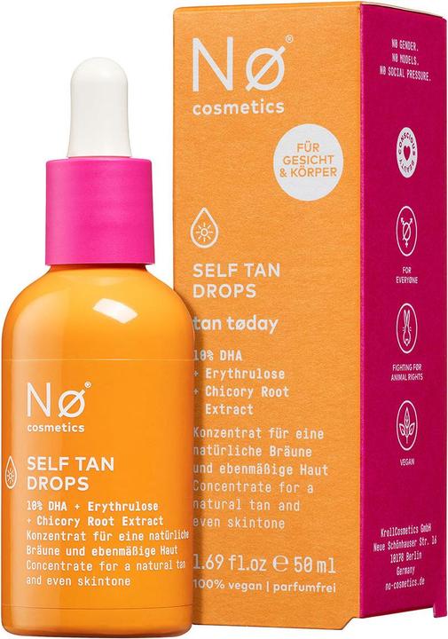 Nø Cosmetics tan tøday Self Tan Drops (50 ml)