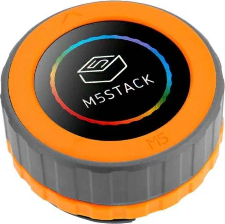 Actual product image M5Stack Dial - ESP32-S3 Intelligent rotary knob with 1.28 inch touchscreen