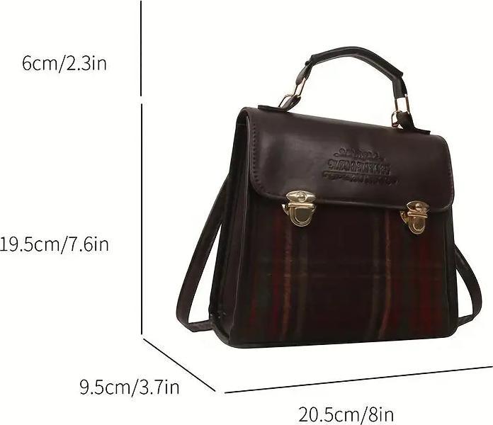 Only-Bags.Store Vintage Aktentasche Rucksack, Sommer Mode vielseitig Freizeit Umhängetasche