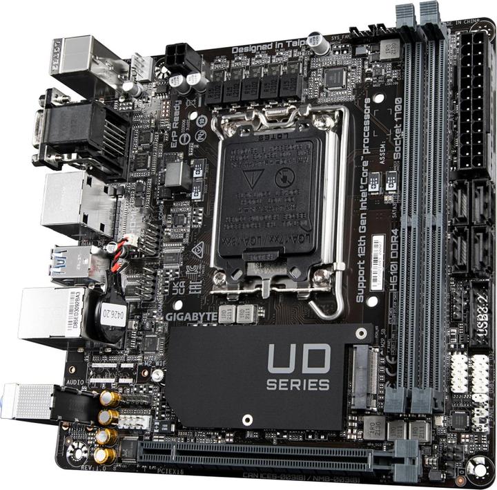 Gigabyte H610I DDR4 (LGA 1700, Intel H610 Express, Mini-ITX)