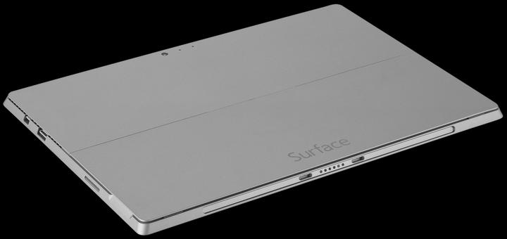 Produktbild Microsoft Surface Pro 3 Refurb. 8GB 256 GB ohne Tastatur + Stift (nur WLAN, 12", Silber, Schwarz)