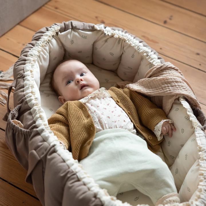 Actual product image Sebra 3-in-1 baby nest, Sophora Leaves