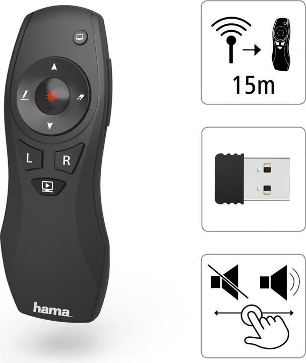 Actual product image Hama X-Pointer 6in1