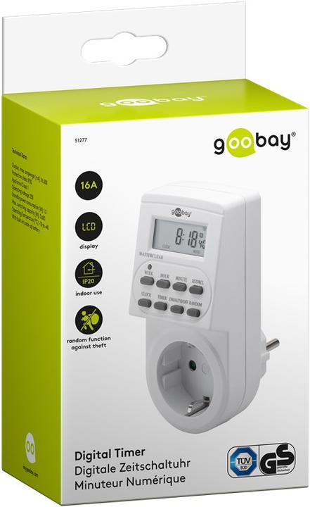 Actual product image Goobay Timer