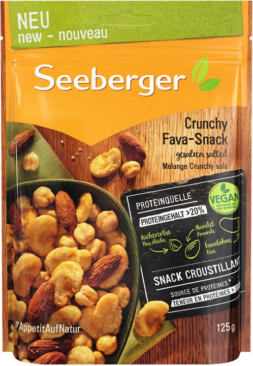 Seeberger Crunchy Fava-Snack (125 g)
