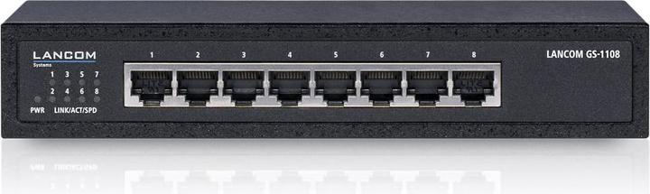 Produktbild Lancom Systems GS-1108P Unmanaged 8-Port Gigabit Ethernet Switch (8 Ports)