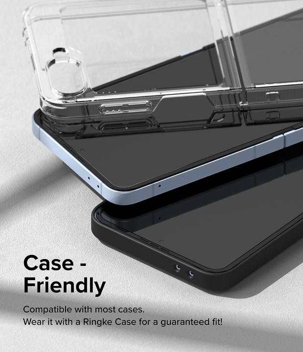 Actual product image Ringke Screen Protector for Galaxy Z Flip 6 DUAL EASY FILM 2 pack (2 Piece, Samsung Galaxy Z Flip6)