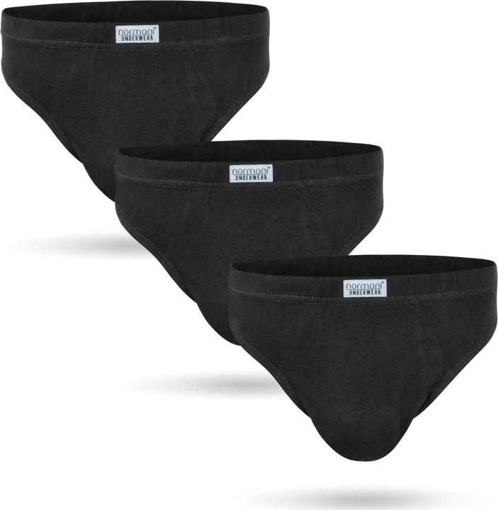 Produktbild Normani 3 Stück Herren Slips aus 100 % Baumwolle (XXL, 3er Pack)