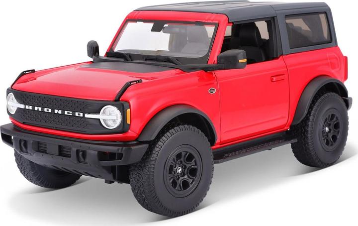 Produktbild Maisto Ford Bronco Wildtrak 2021 1/18 red