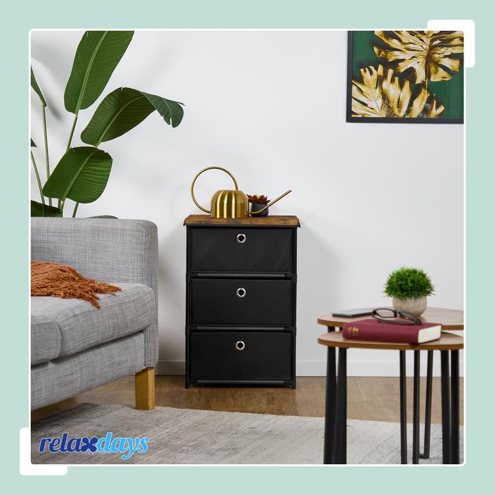 Actual product image Relaxdays Chest of drawers (43 x 33 x 65 cm)
