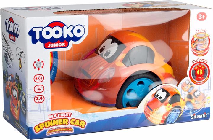 Produktbild Silverlit Tooko My First Spinner Car IR, Soundeffekt, Batt.4xAA /3xAAA exkl., ab 3 Jahren