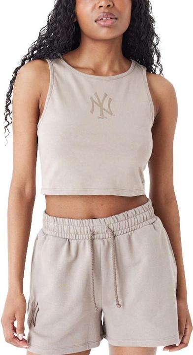 Produktbild New Era Ladies Crop Tank Top New York Yankees ash - L (L)