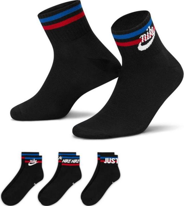 Actual product image Nike 3-pack of socks in Everyday Essential design (M)
