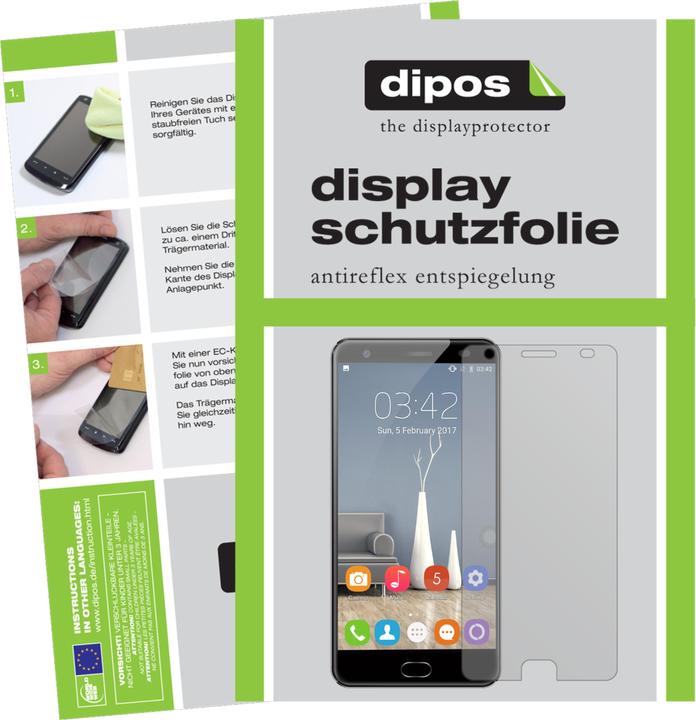 Actual product image Dipos Screen Protector Anti-Glare (2 Piece, Oukitel OK6000 Plus)