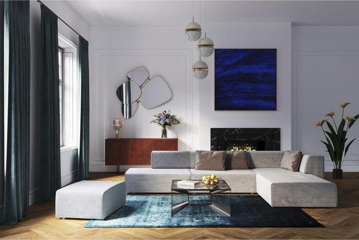 Image du produit Kare Design Canapé d angle Infinity Atlanta gris 357cm (Canapé d'angle)