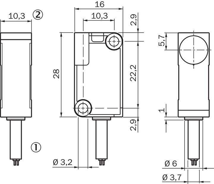 Actual product image Sick Proximity sensor (Sensor)