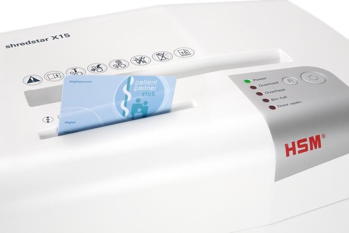 Immagine prodotto HSM Tritatutto SHREDSTAR 1030121 X15 4x37mm (Taglio delle particelle)