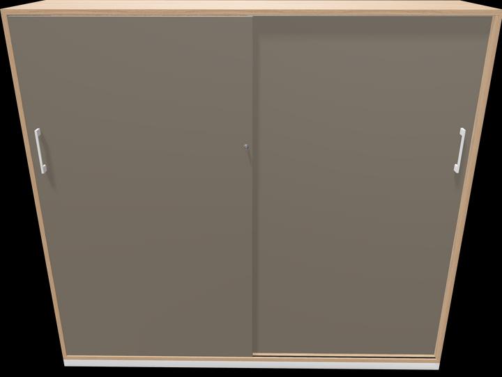 Actual product image Narbutas Choice sliding door cabinet (160 x 40 x 146.5 cm)