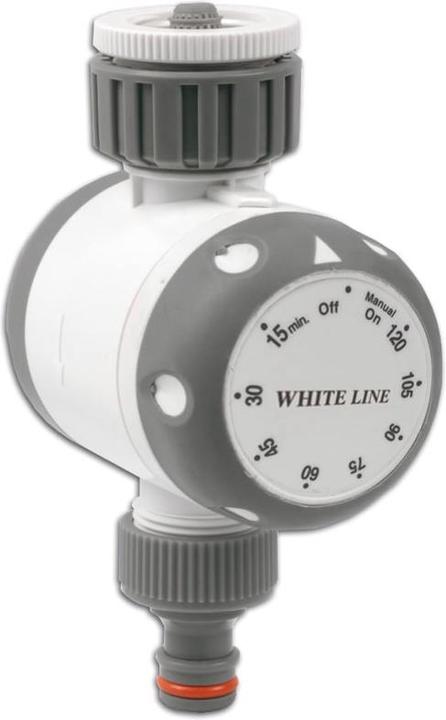 Bradas WHITE LINE Mechanische Wasserzeitschaltuhr (Bewässerungsuhr)