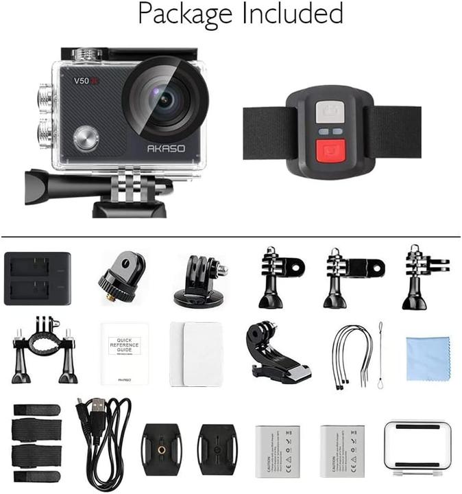 Actual product image Akaso V50X (30p, Wi-Fi)