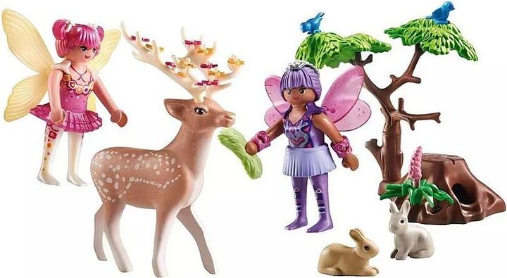 Productafbeelding Playmobil Feeën met schattige bosdieren (71800, Playmobil prinses magie)