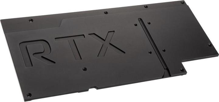 Actual product image Aqua Computer kryographics NEXT RTX 3080/3090 Strix GPU Backplate - passive