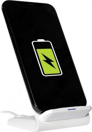 Actual product image Rebeltec QI 15W wireless charger W210 High Speed white (15 W)