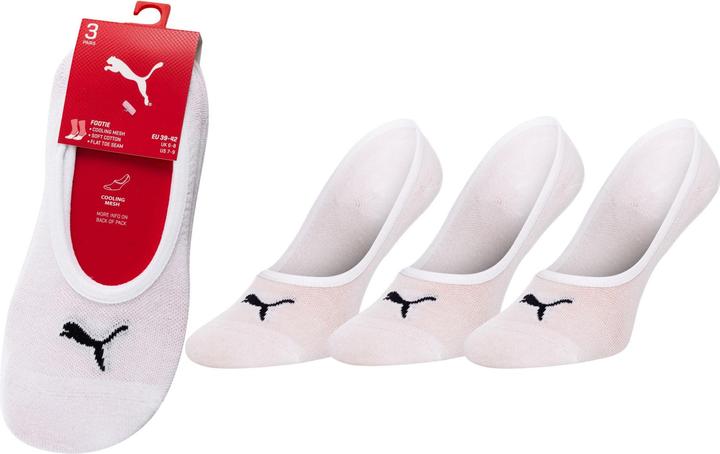 Immagine prodotto Puma Tre confezioni di scarpette (confezione da 3, 39 - 42)