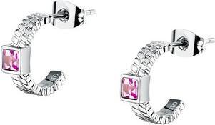 Produktbild Morellato Steel Earrings With Fuchsia Crystals Gioia Savy43