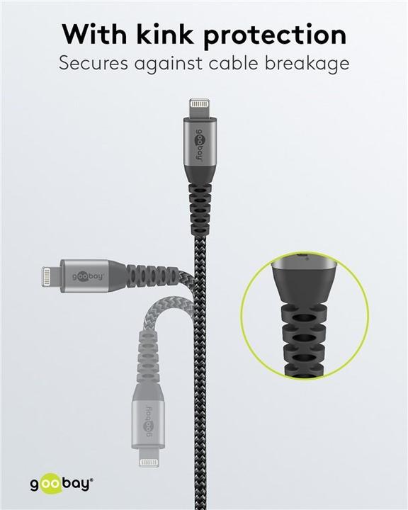 Immagine prodotto Goobay USB tipo C - Lightning (1 m, USB 3.2 Gen 1, 60 W)