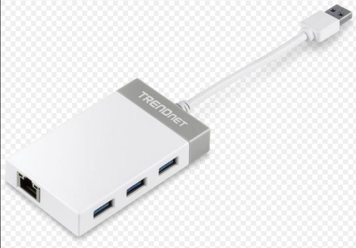 Actual product image Trendnet USB 2.0 to (USB-A, 4 Ports)
