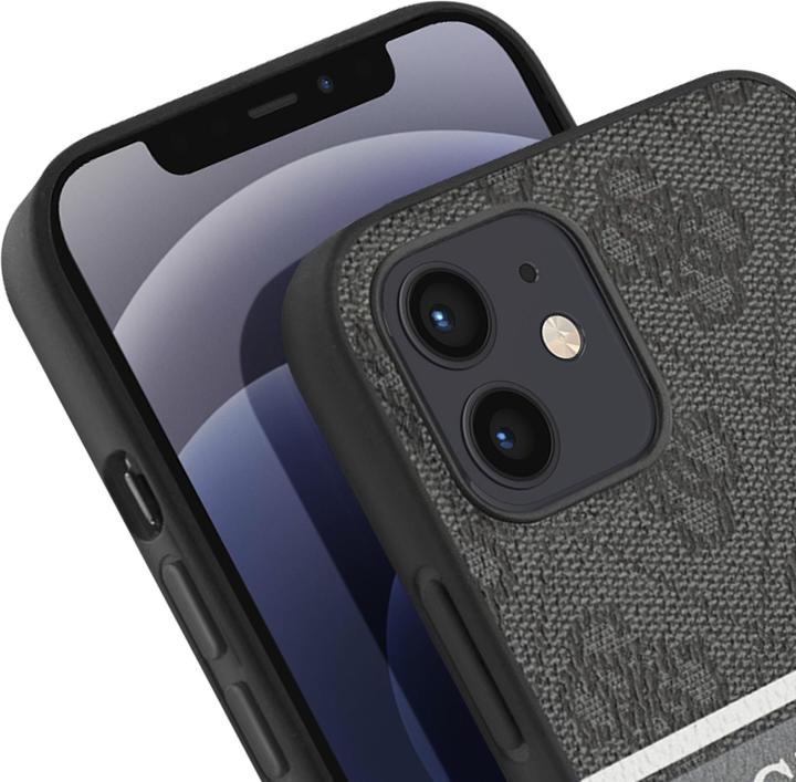 Actual product image Guess Hard Cover 4G Printed Stripe (Apple iPhone 12 Pro)